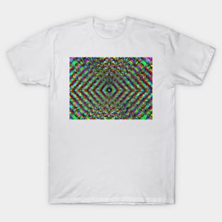 Frilly Watercolor Rainbow Fractal T-Shirt